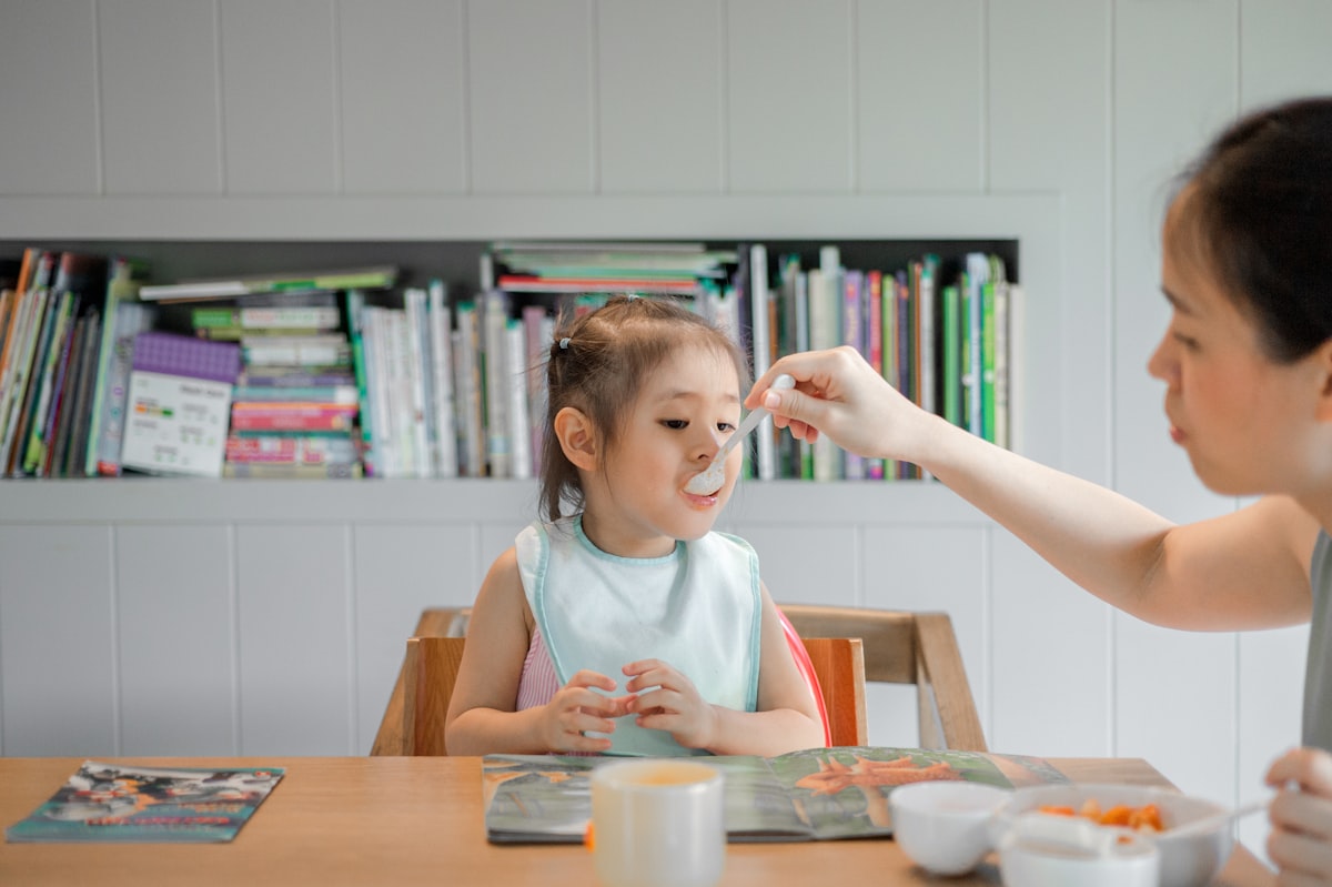 Gemüse in der Kinderküche