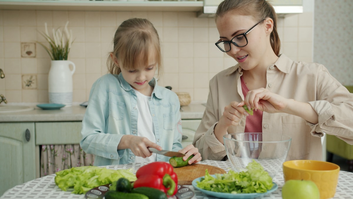 Gemeinsam kochen mit Kindern